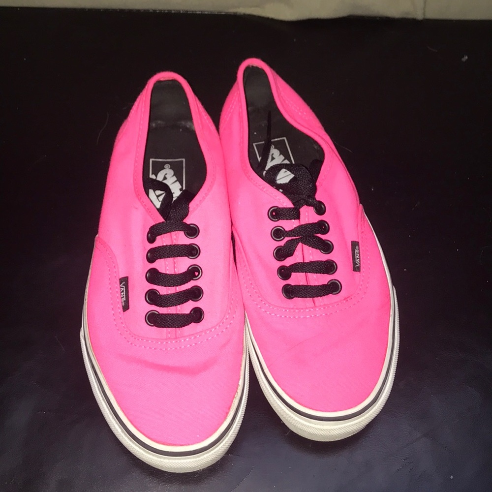 Hot pink vans